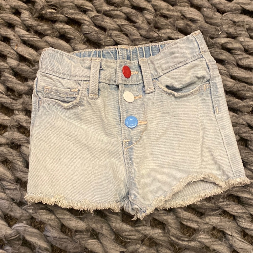 Patriotic Old Navy shorts (12-18m)